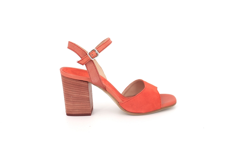 Rosemetal sandales nu pieds micaella orange