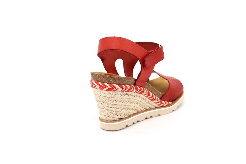 Coco abricot sandales nu pieds nurcan rouge0439001_4