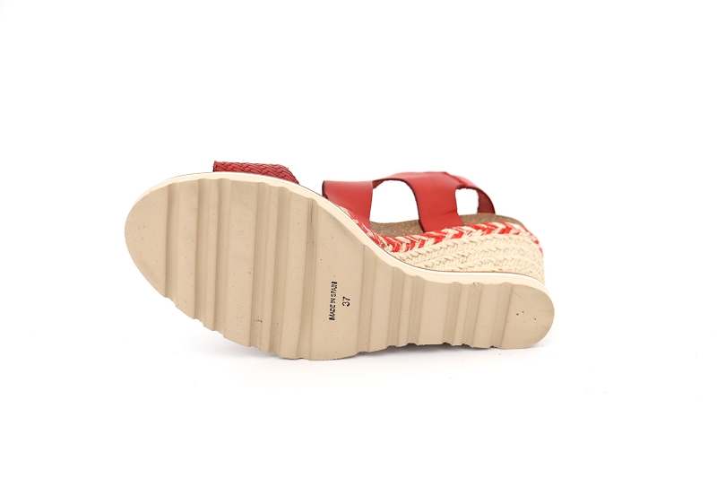 Coco abricot sandales nu pieds nurcan rouge0439001_5