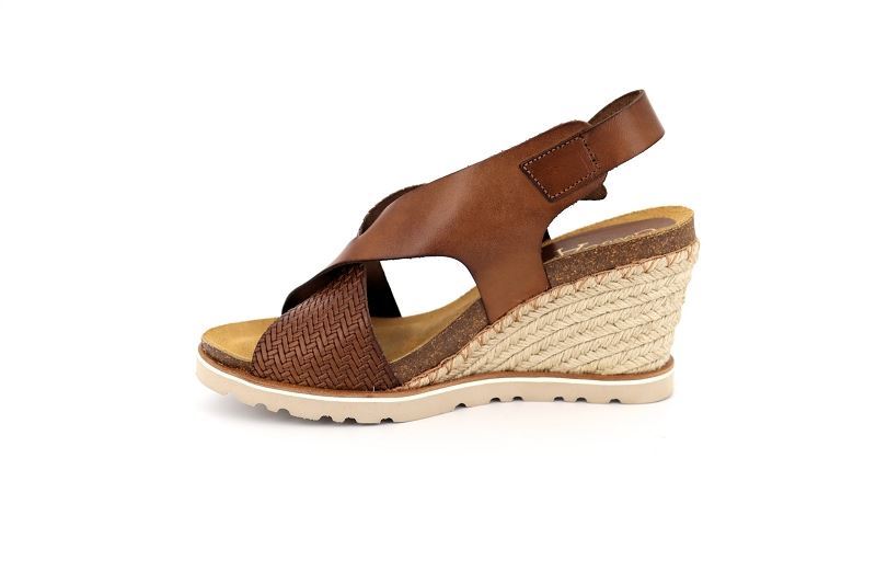 Coco abricot sandales nu pieds nurhan marron0439101_3