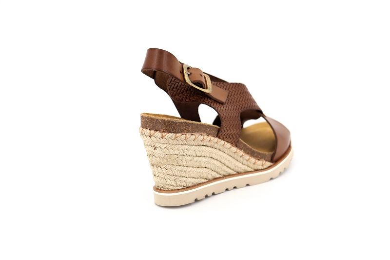 Coco abricot sandales nu pieds nurhan marron0439101_4