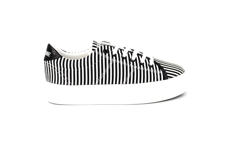 No name baskets plato sneaker noir