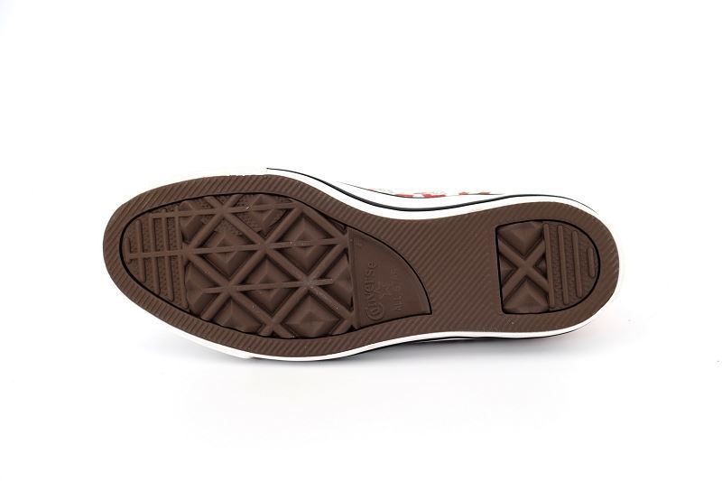 Converse baskets montantes chuck classic hi wordmark rouge0446801_5