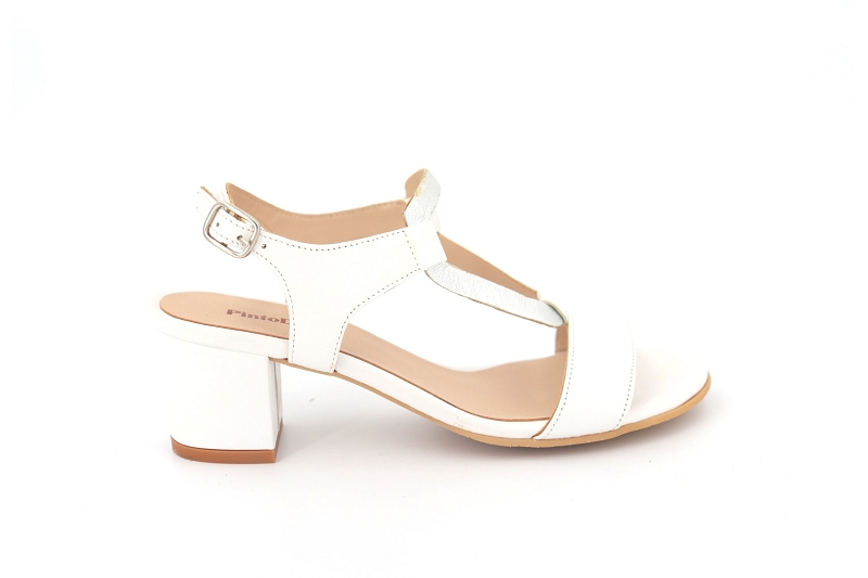 Pintodiblu sandales nu pieds 63010 pinto blanc