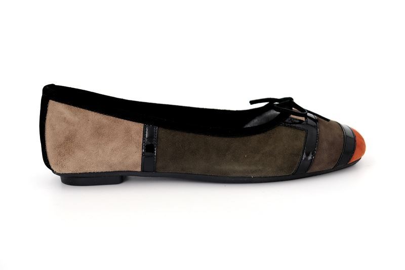 Reqins ballerines hondriane marron