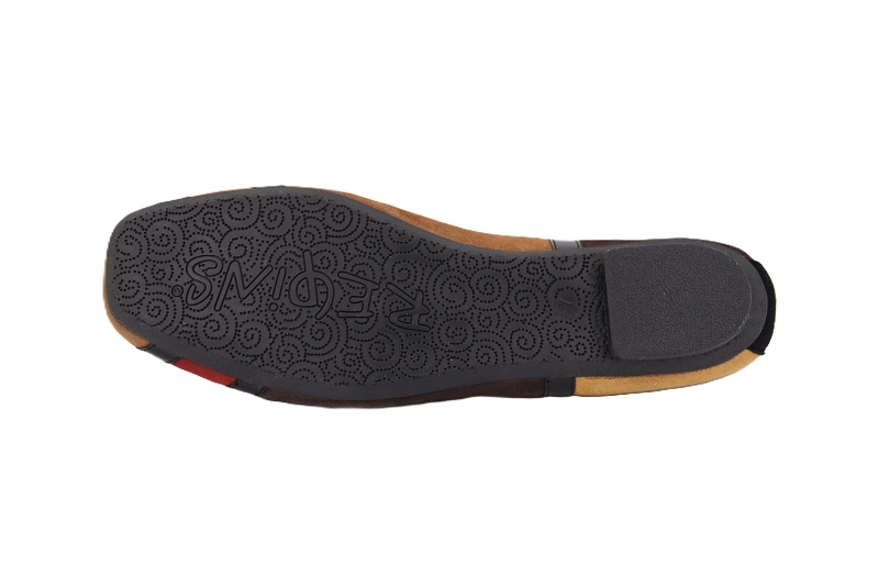 Reqins ballerines hondriane marron0462204_5