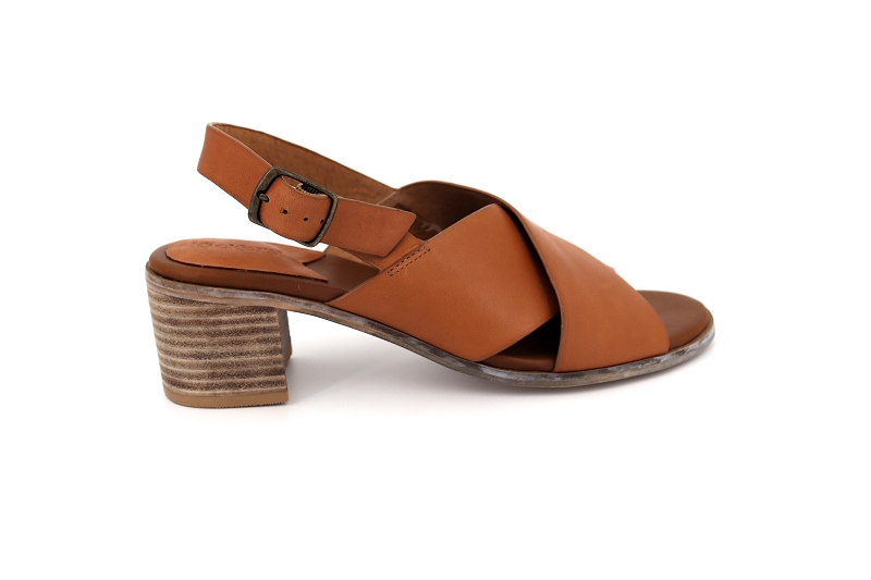 Kickers sandales nu pieds victoriane marron