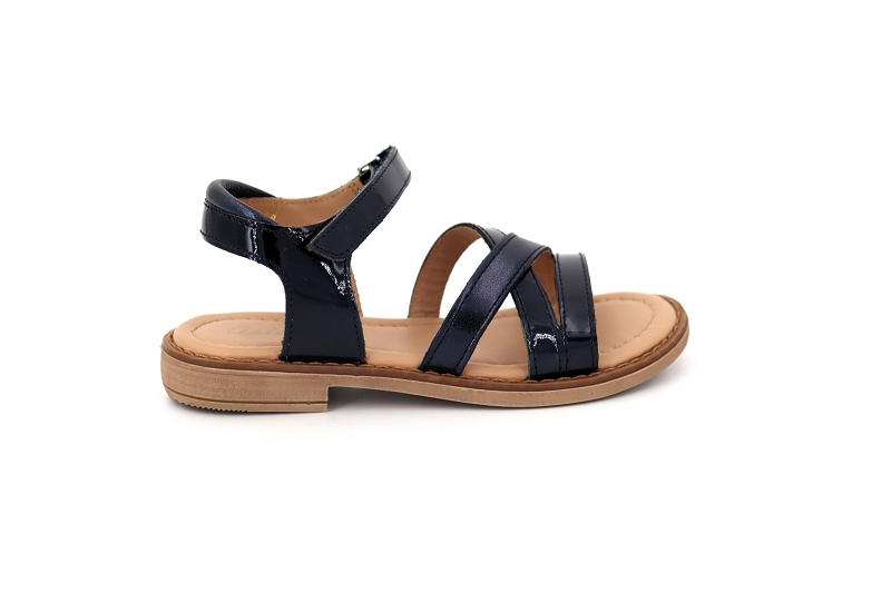 Aster sandales nu pieds tessia bleu