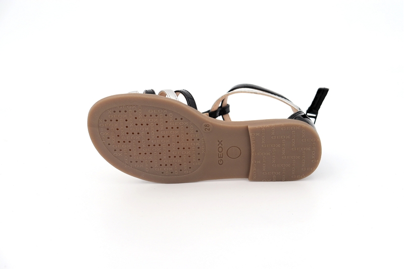Geox enf sandales nu pieds j7235d karly noir0491806_5