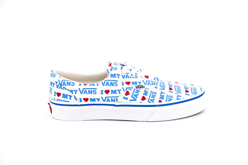 Vans baskets era i love vans vn0a38frvp51 blanc