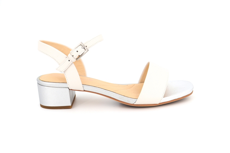 Clarks sandales nu pieds orabella iris blanc