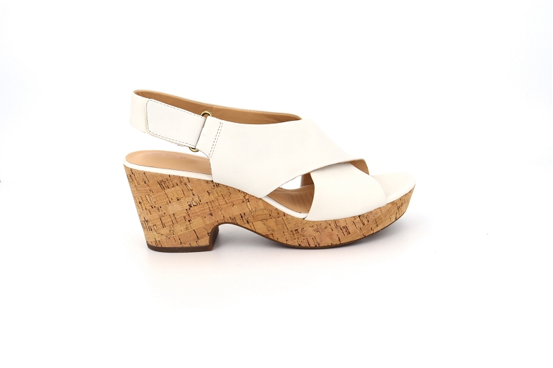 Clarks sandales nu pieds maritsa lara blanc