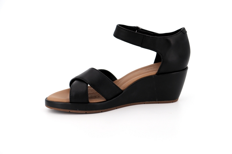 Clarks sandales nu pieds un plaza cross noir0494602_3