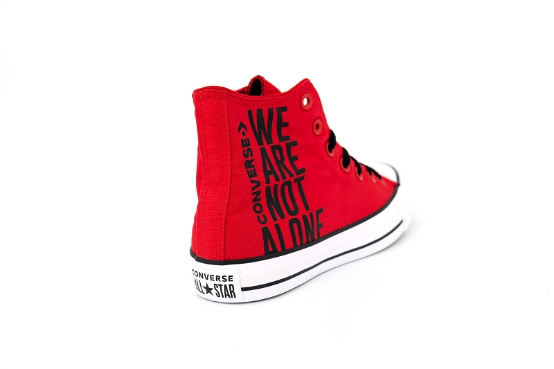 Converse baskets montantes chuck taylor all star we are not alone hi 165467c rouge0538001_4