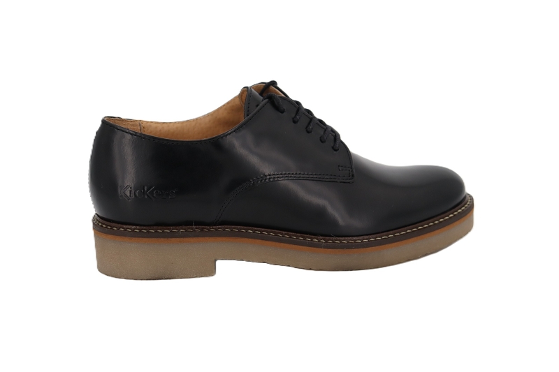 Kickers derbies oxfork 739475 noir