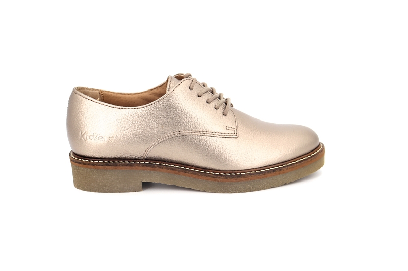 Kickers derbies oxfork 739473 argent