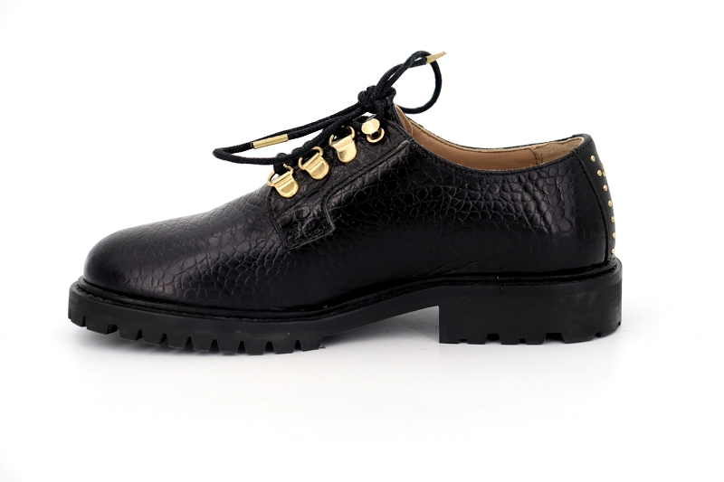 Monsieur moustache derbies agnes noir0563801_3