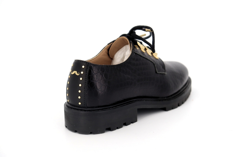 Monsieur moustache derbies agnes noir0563801_4