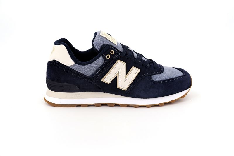 New balance baskets ml574 amande bleu