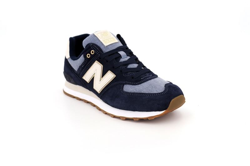 New balance baskets ml574 amande bleu0573701_2