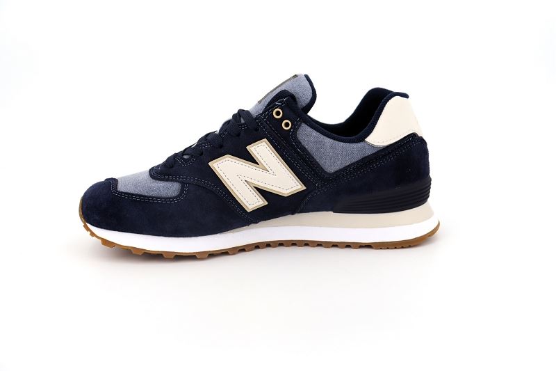 New balance baskets ml574 amande bleu0573701_3