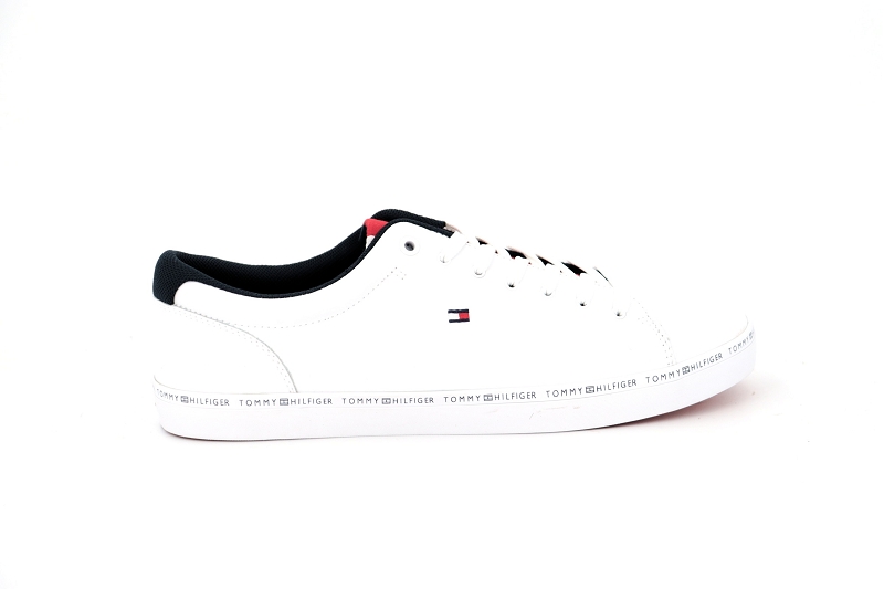 Tommy hilfiger baskets essential collar vulc blanc