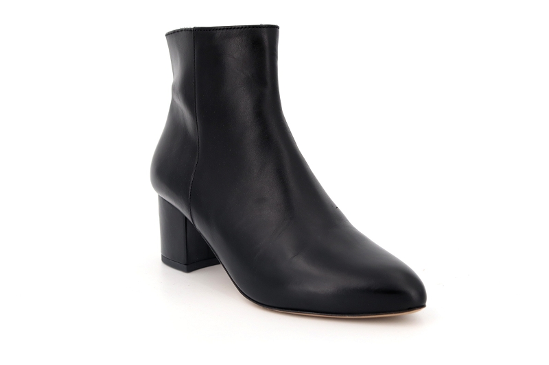 Bobbies boots et bottines leffrontee noir0585401_2