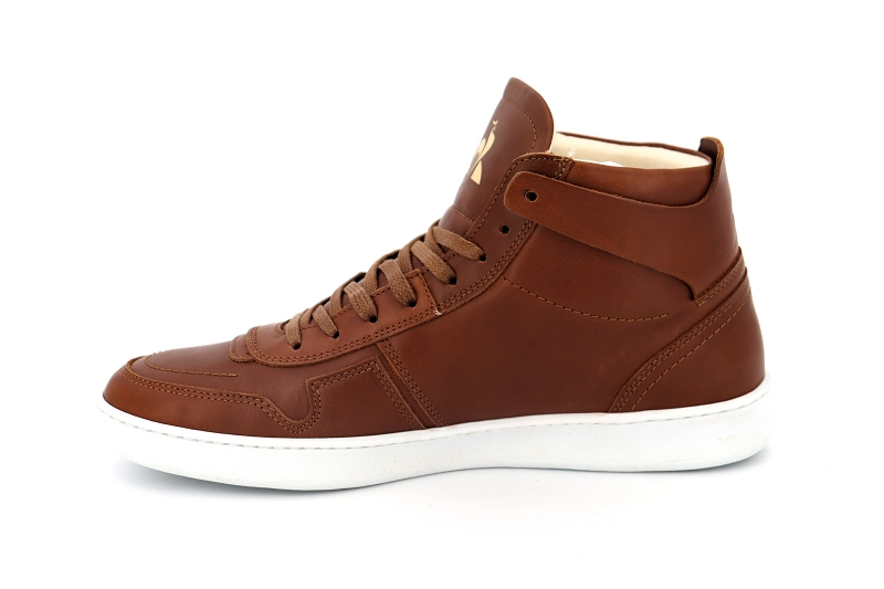 Le coq sportif baskets montantes prestige 1920716 marron0585501_3