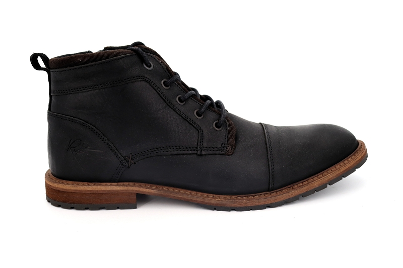 Bullboxer boots et bottines 901k50108a  moto noir
