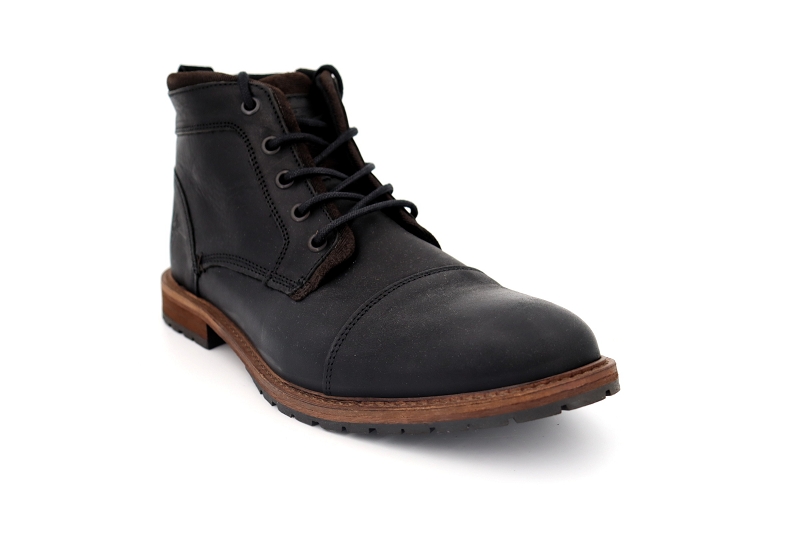 Bullboxer boots et bottines 901k50108a  moto noir0594101_2