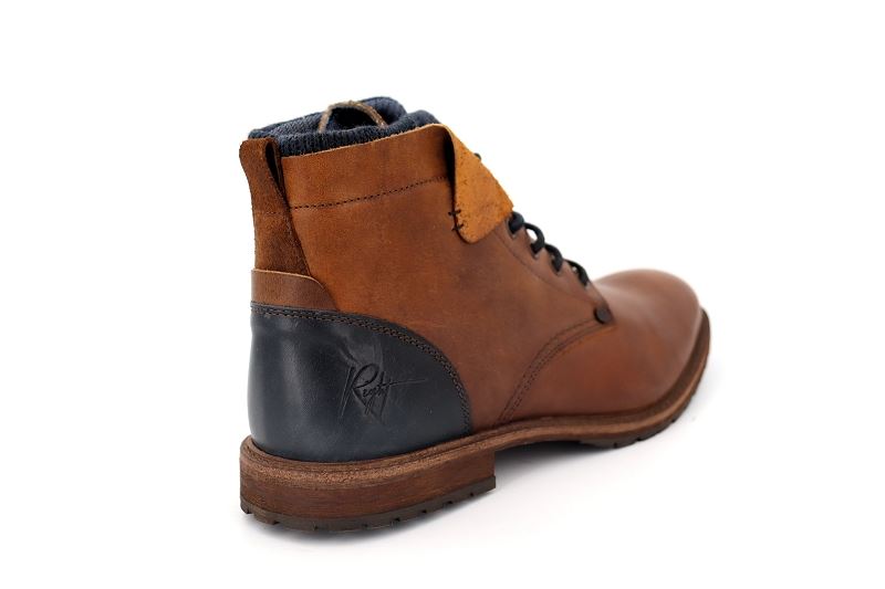 Bullboxer boots et bottines 901k55807e  romain marron0594201_4