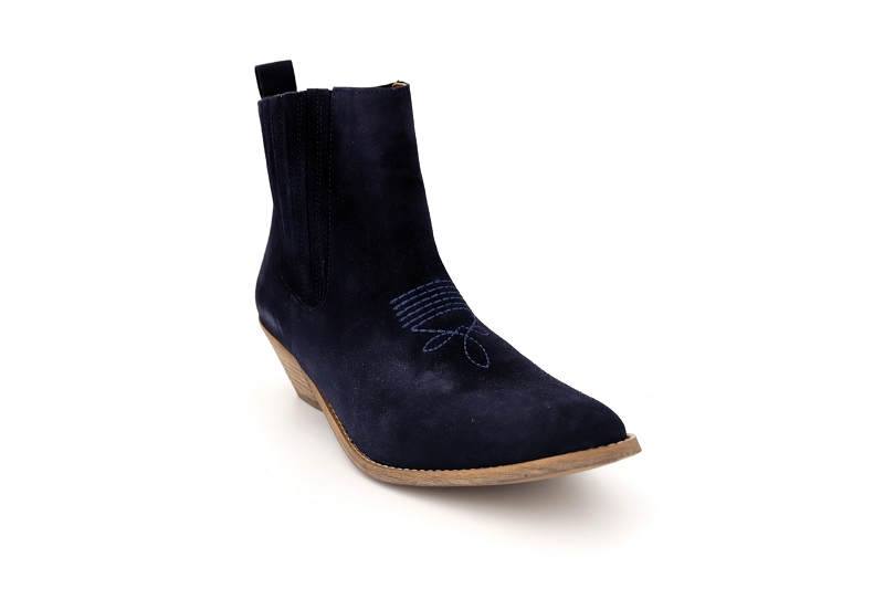 Ngy boots et bottines jita bleu0606601_2