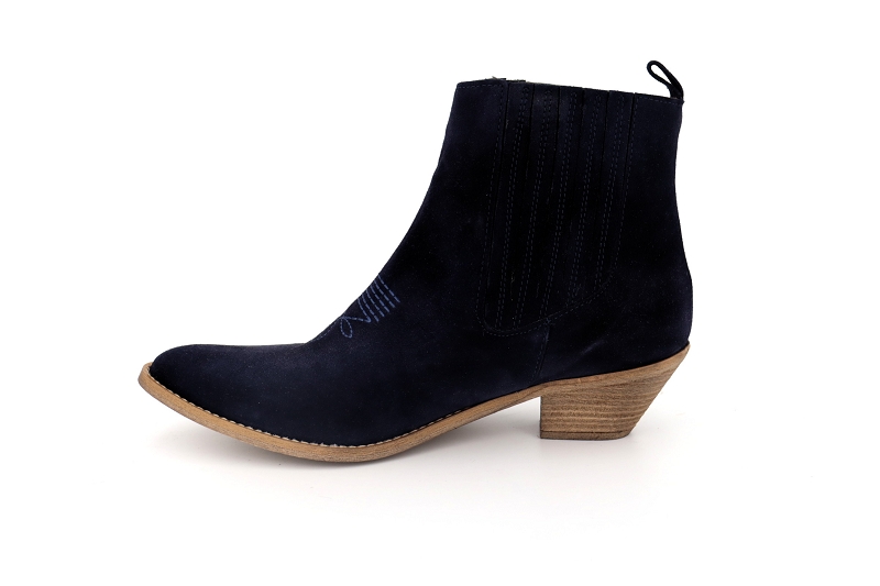 Ngy boots et bottines jita bleu0606601_3