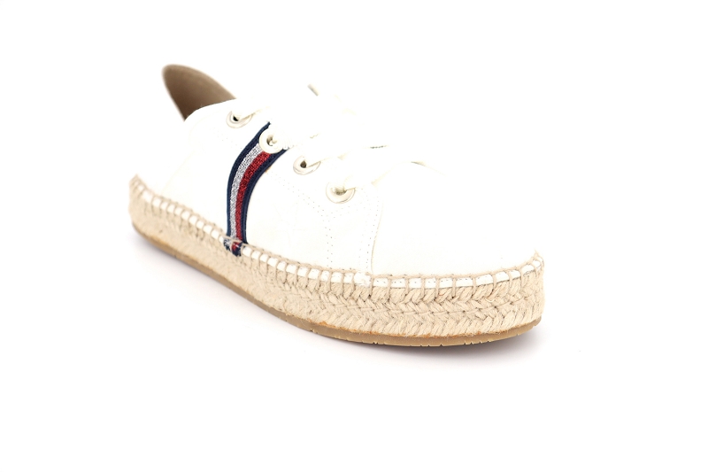 Tommy hilfiger chaussures espadrilles flat espadrille corporate ribbon blanc0643401_2