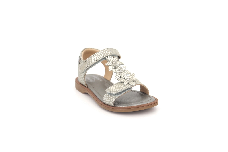 Palladium enf sandales nu pieds salute argent0647202_2