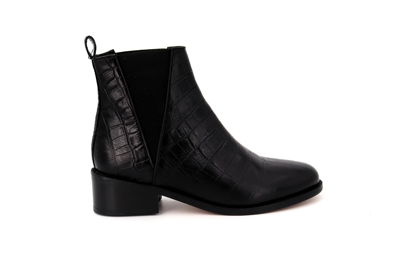 Bobbies boots et bottines l entetee noir