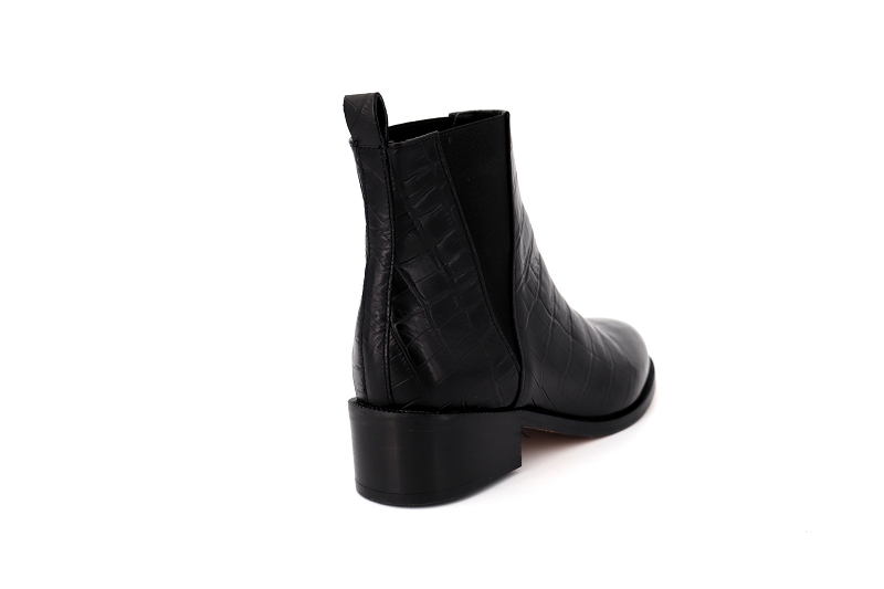 Bobbies boots et bottines l entetee noir0661201_4