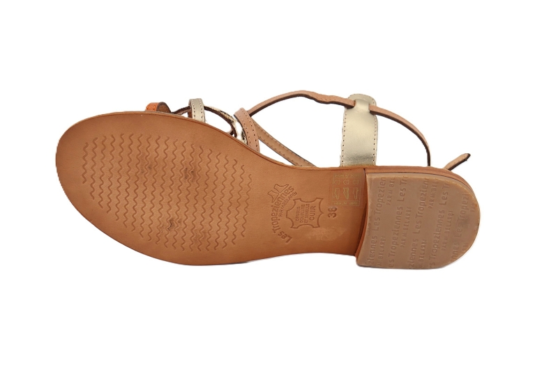 Les tropeziennes sandales nu pieds harry marron0669201_5