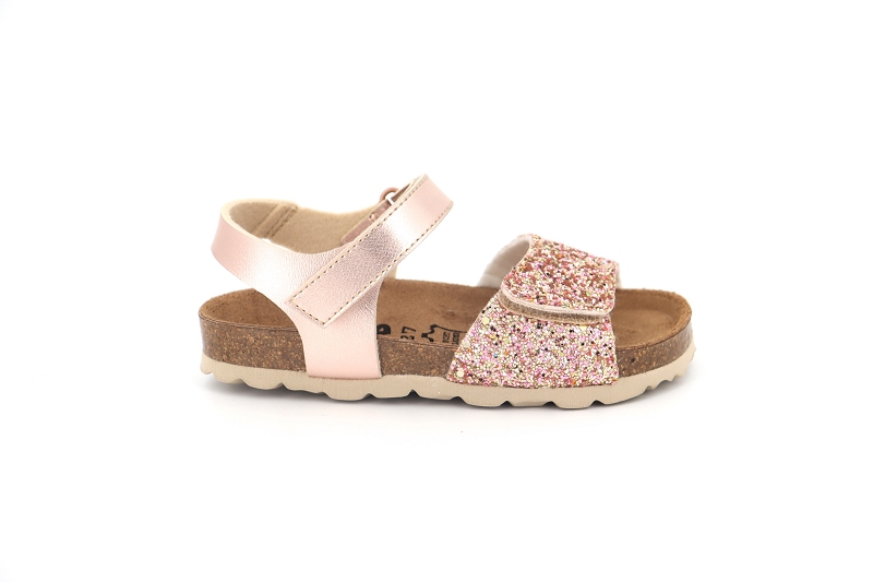 Pantashoes sandales nu pieds 8499 dora rose