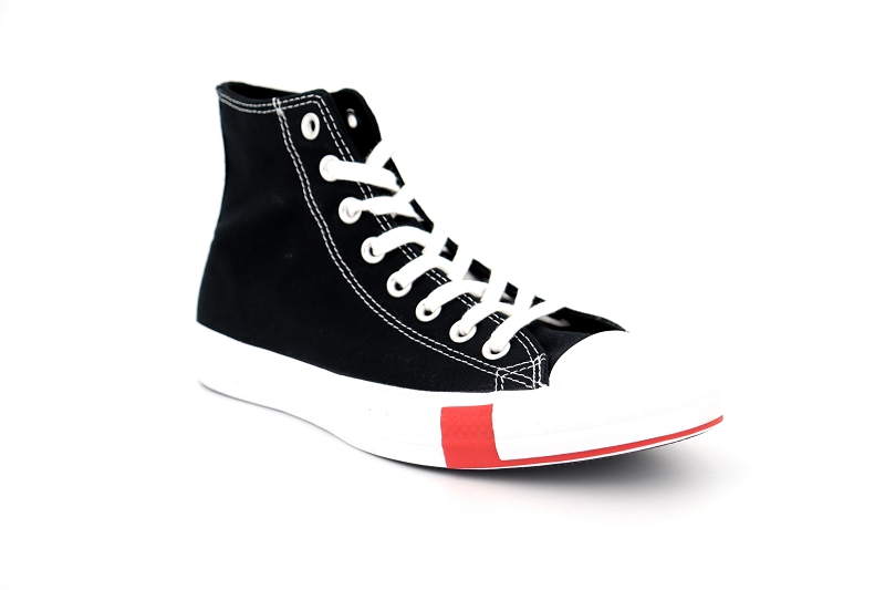 Converse baskets montantes chuck logo play hi noir0691301_2