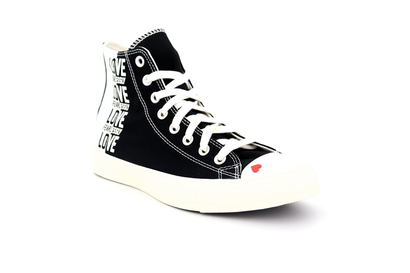 Converse baskets montantes love fear lessly hi noir0691401_2