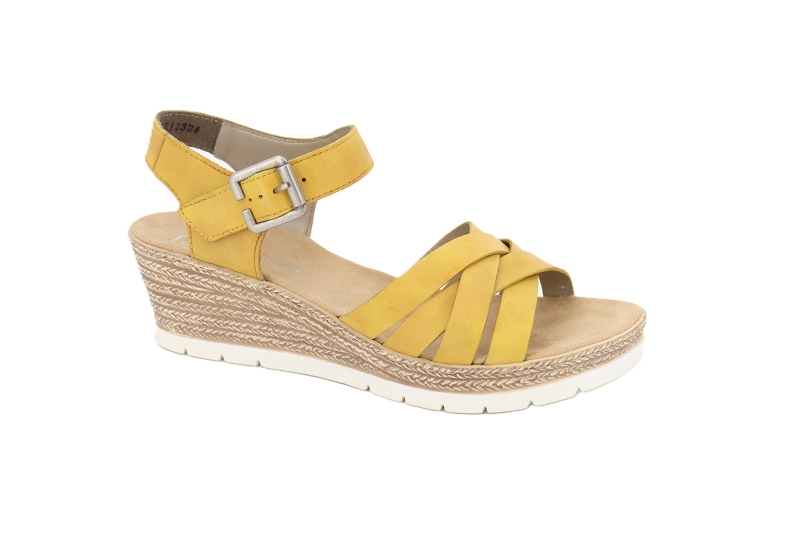 Rieker sandales nu pieds dofi 61963 jaune0712501_2
