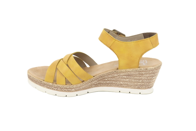 Rieker sandales nu pieds dofi 61963 jaune0712501_3