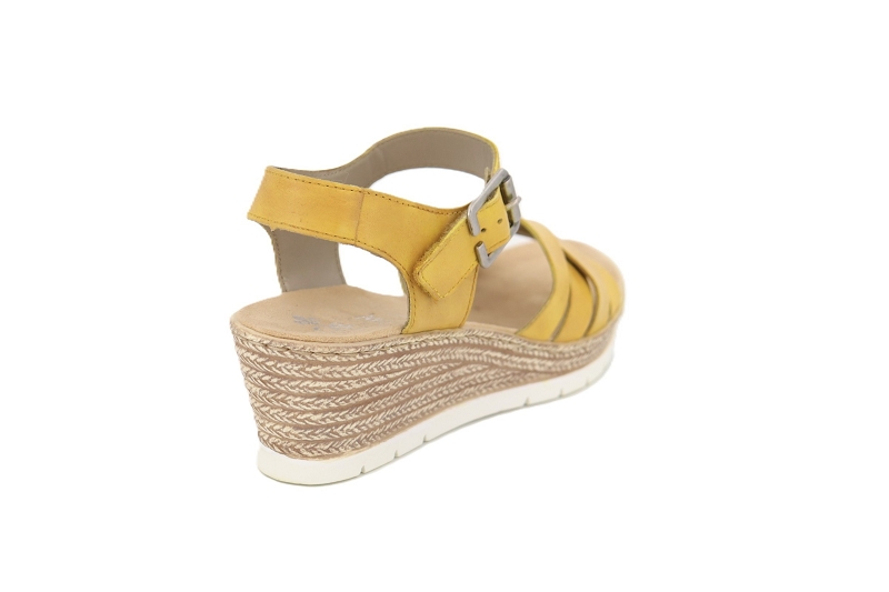 Rieker sandales nu pieds dofi 61963 jaune0712501_4