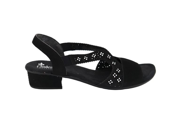 Rieker sandales nu pieds v6216 tia noir