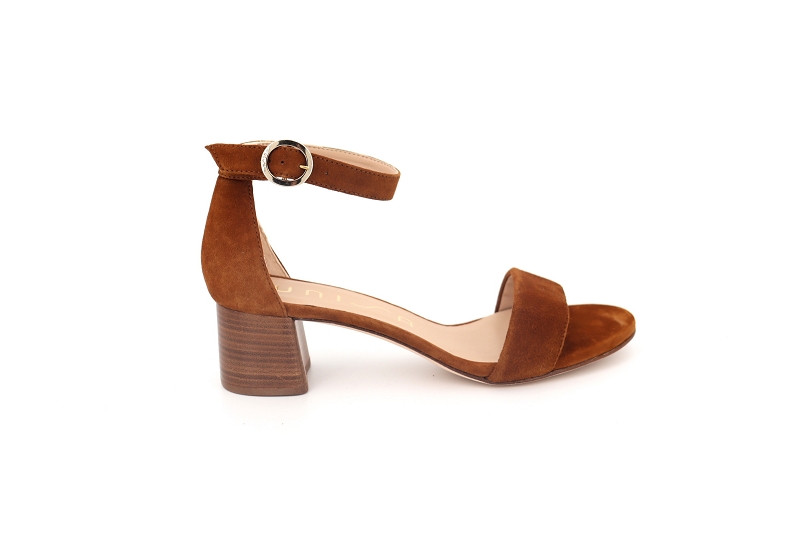 Unisa sandales nu pieds gelete marron