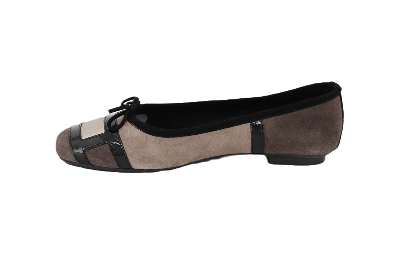 Reqins ballerines hondriane marron0812901_3