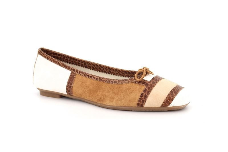 Reqins ballerines hondriane marron0812902_2