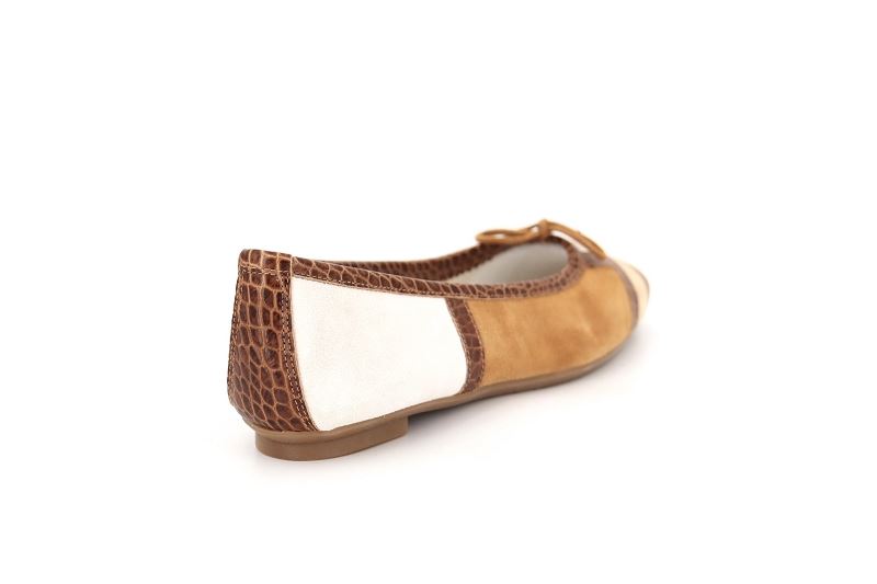 Reqins ballerines hondriane marron0812902_4
