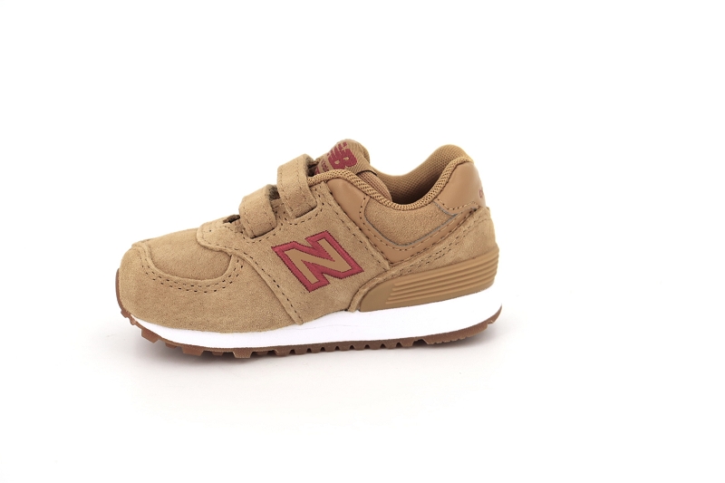 New balance enf baskets 574 marron0819802_3